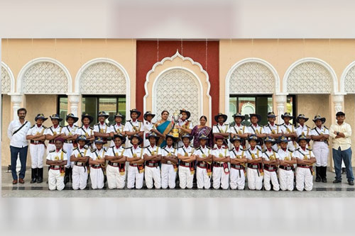 Brass Band Trophy in Interschool Competition in 2025-26