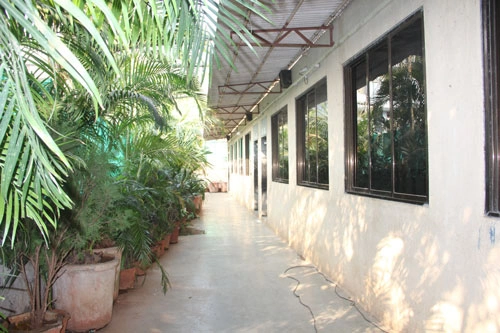 School Corridor